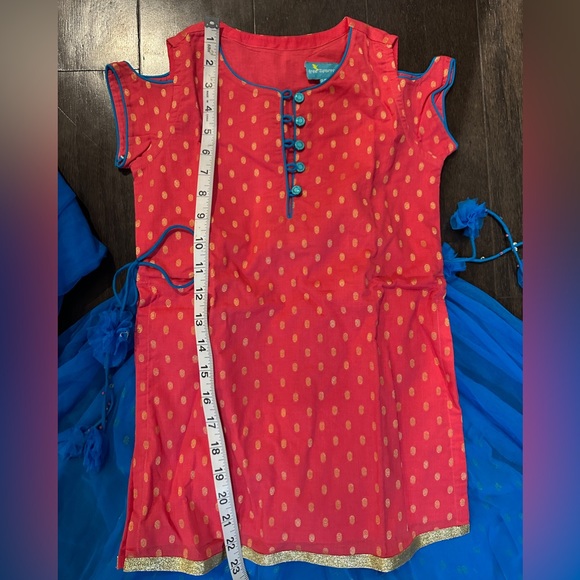 Little Girl Sharara set - Picture 2 of 5